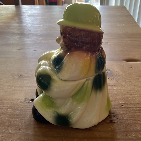 Vintage Hand Painted Clown Cookie Jar - Picture 5 of 16